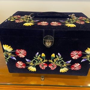 Wolf Zoe Large Jewelry Box